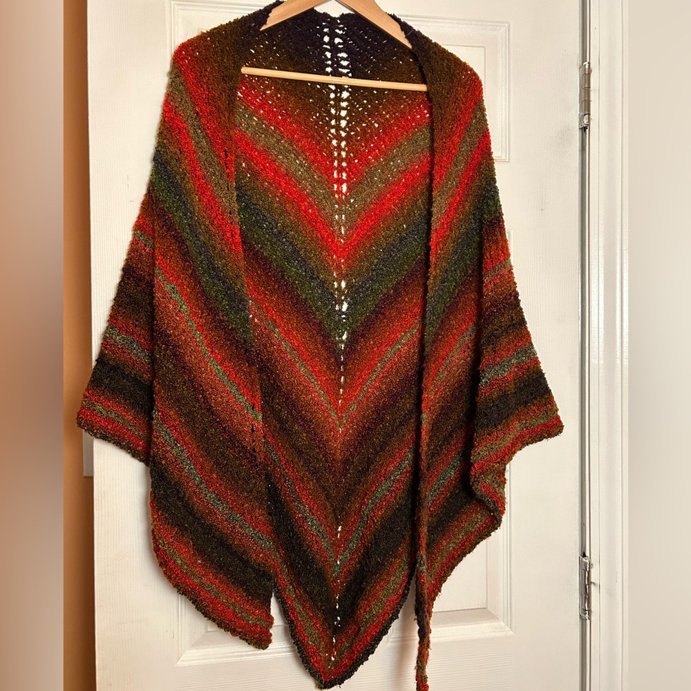 Homemade Fall Shawl